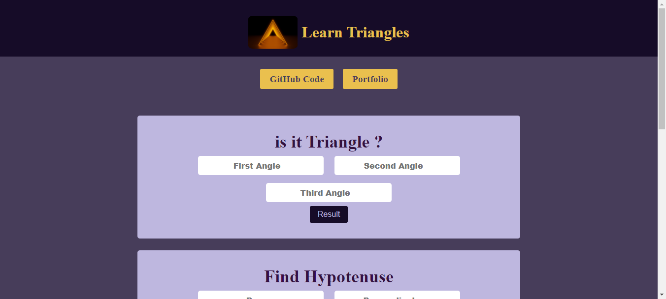 Triangle Quiz